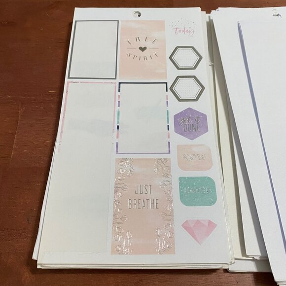 The Happy Planner Loose Partial Sticker Pages 120 Count - Picture 6 of 12